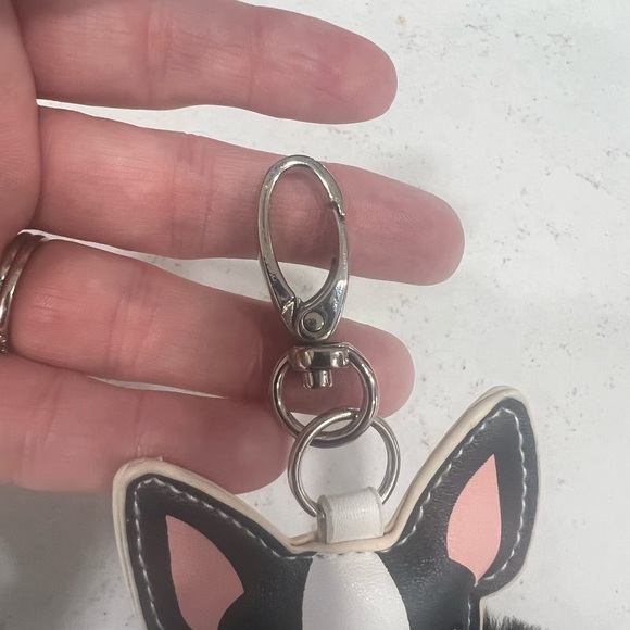 Adorable Dog Keychain with Fluffy Pom Pom - Picture 2 of 4